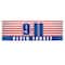 Beistle 5ft. x 21" 9/11 Never Forget Sign Banner